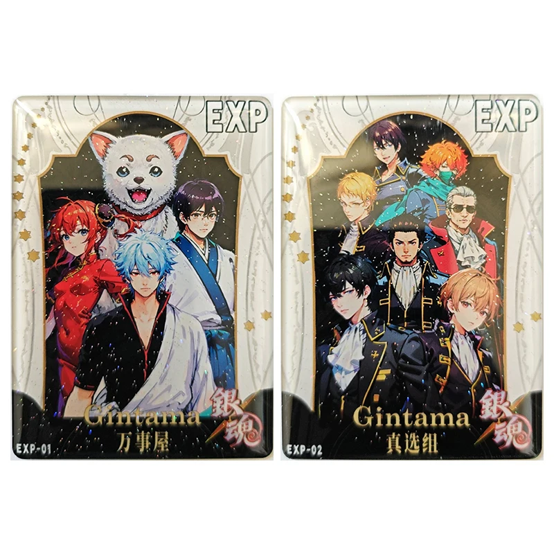 Аниме GINTAMA Редкие рефракционные игры EXP коллекционные карты Кагура Тама Шимура
