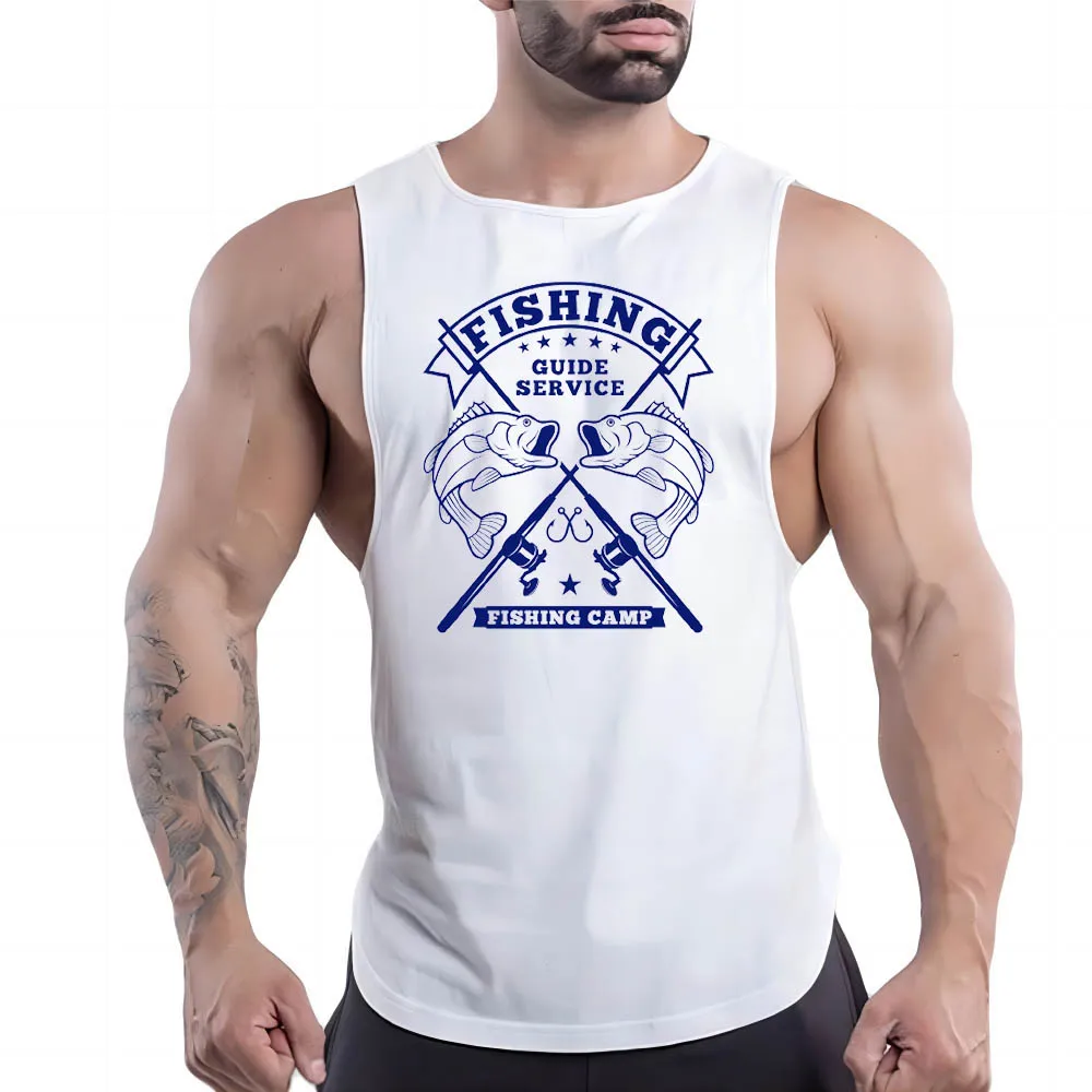 

Быстросохнущая дышащая мужская одежда Y2k Fnaf, летняя футболка для отдыха, спортзала, улицы, баскетбольный принт, топ без рукавов