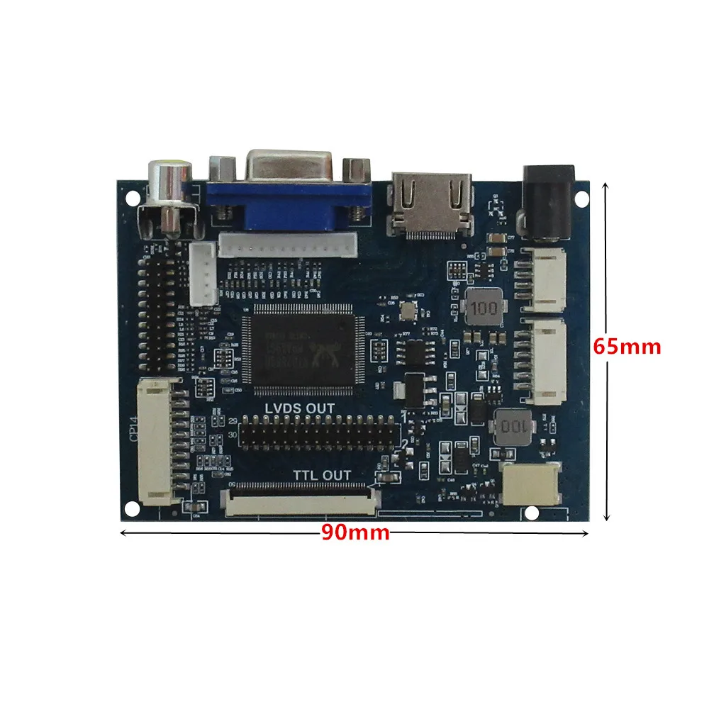 Фото 8-дюймовый IPS LCD-дисплей 1024*768 HJ080IA-01E HE080IA-01D с комплектом плат драйверов 2AV VGA HDMI для Raspberry Pi №5