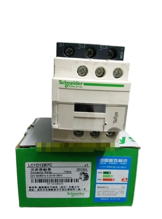 Контактор Schneider LC1D12B7C 24 В переменного тока 12 А