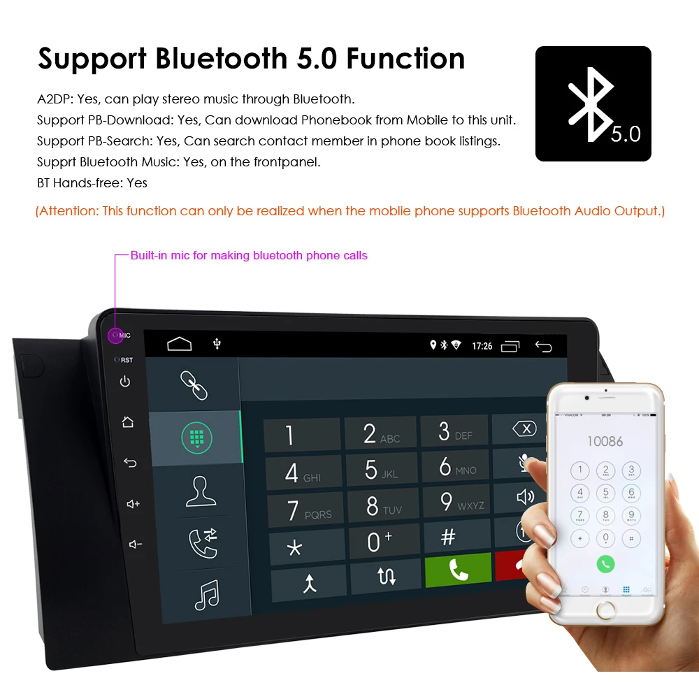 Автомагнитола на Android 10 мультимедийный стерео-плеер для BMW 5 7 серии E39 E53 E38 X5 M5 1995-2001