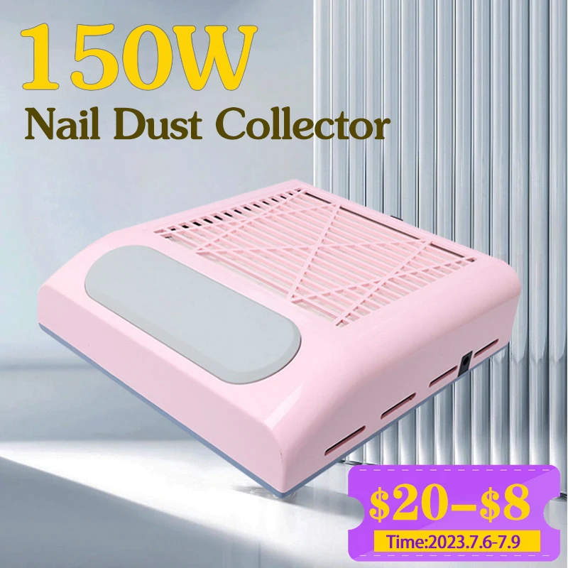 

Пылесос маникюрный высокой мощности со съемным фильтром, 150 Вт