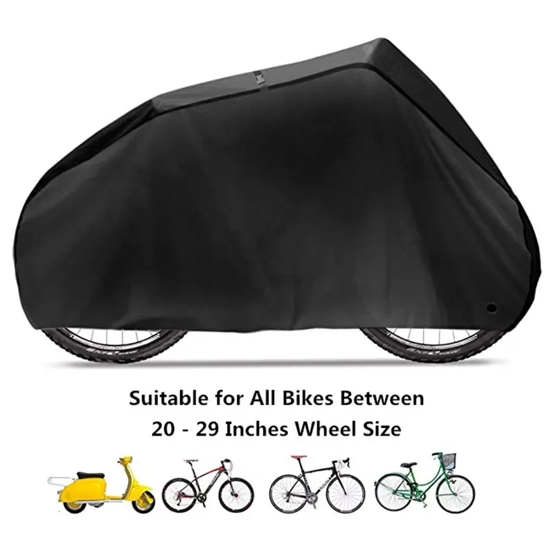 

Waterproof Bicycle Cover Anti UV Dust Bike Rain Cover Storage Bag Sunshine Protective Outdoor Riding Accessories