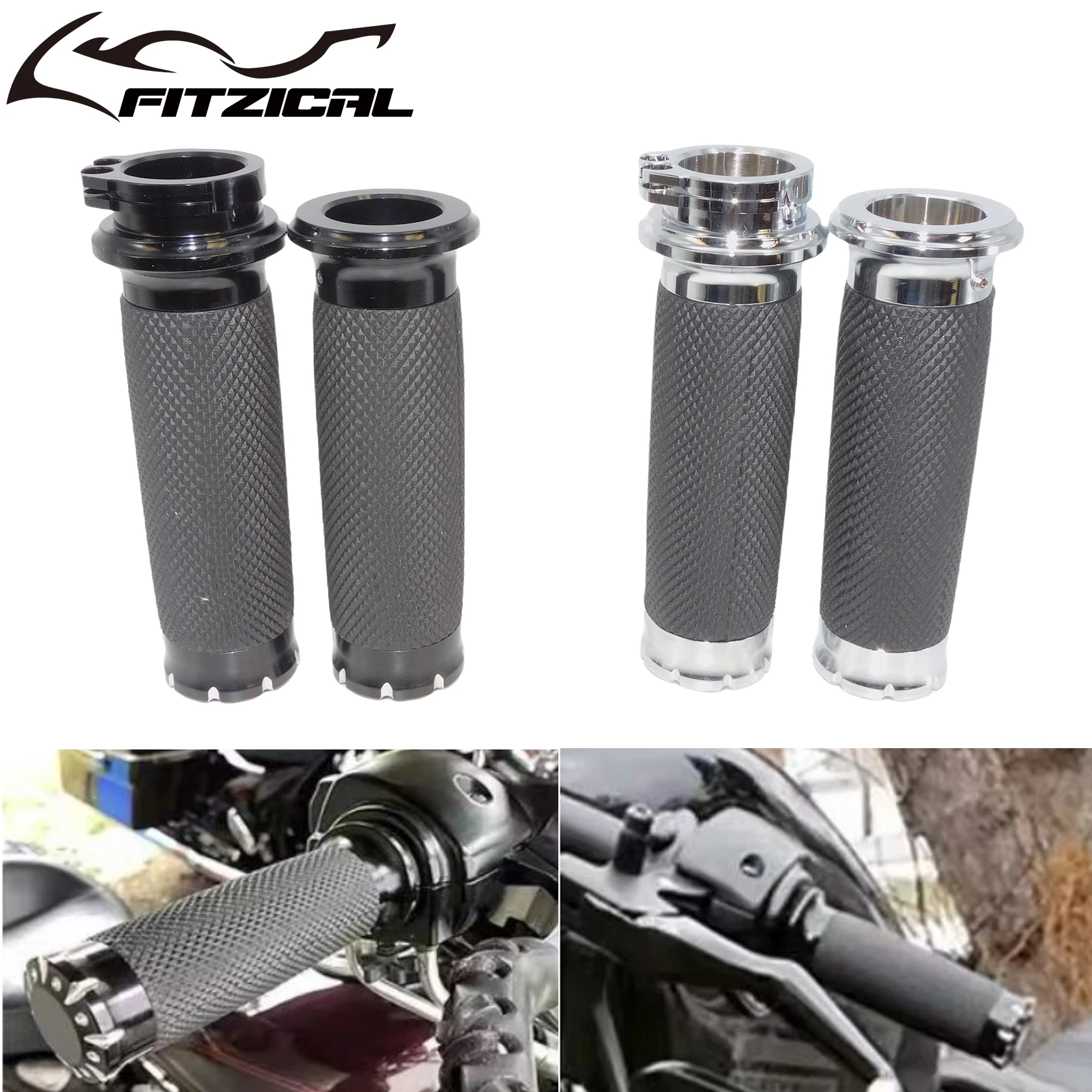 1 &quot25 мм мотоциклетные ручки для Harley Touring Road King Street Glide Dyna Softail Custom Sportster 883 1200 XL