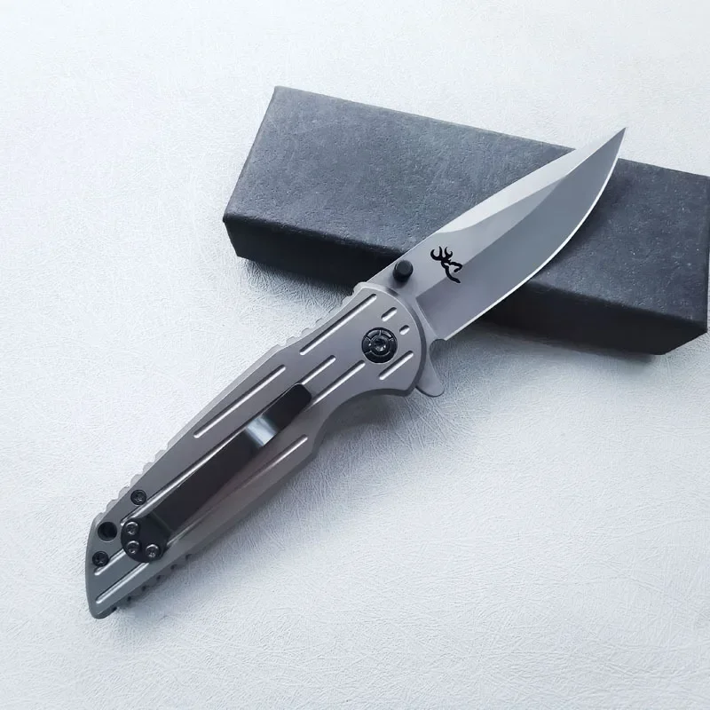 Стальной складной нож для кемпинга на открытом воздухе мужчин портативный