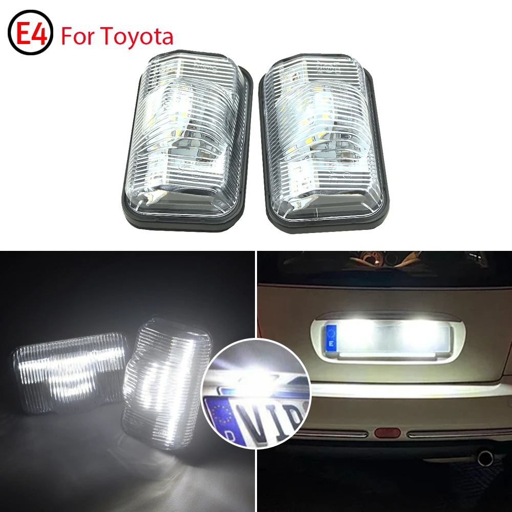 

2 шт. подходят для Toyota Passo M700A M710A для Daihatsu Move/Move, в комплект на заказ, LA150S LA160S, белая подсветка номерного знака