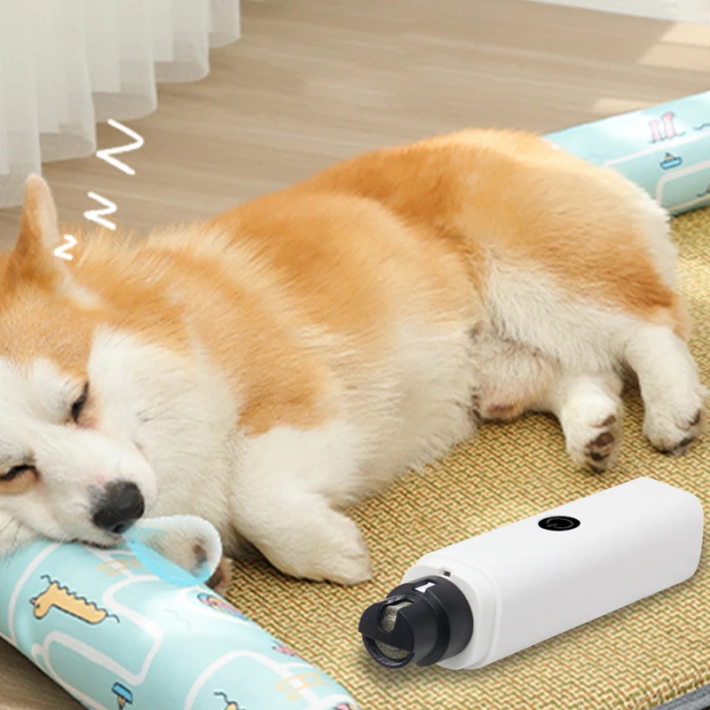 

Electric Dog Nail Clippers USB Rechargeable Dog Nail Grinder Quiet Claws Cutter Paws Scissors Grooming Trimmer Tool Pet Supplies