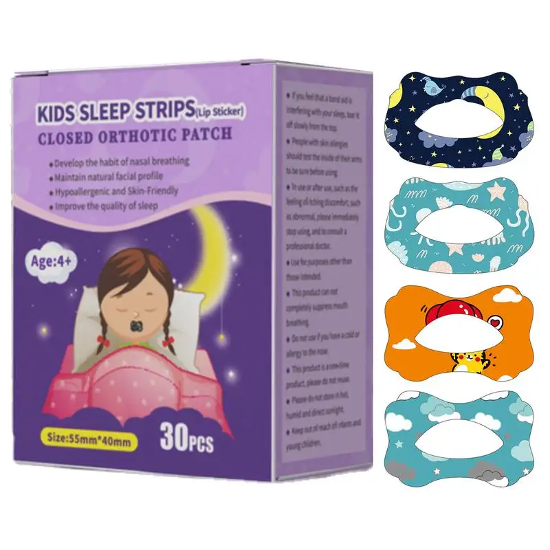 

Полоски для снятия храпа в носу, 30 шт.