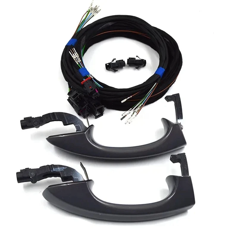 Автомобильная задняя дверная ручка KESSY и кабель БЕСКЛЮЧЕВОЙ вход для VW MQB Golf MK7 Touran