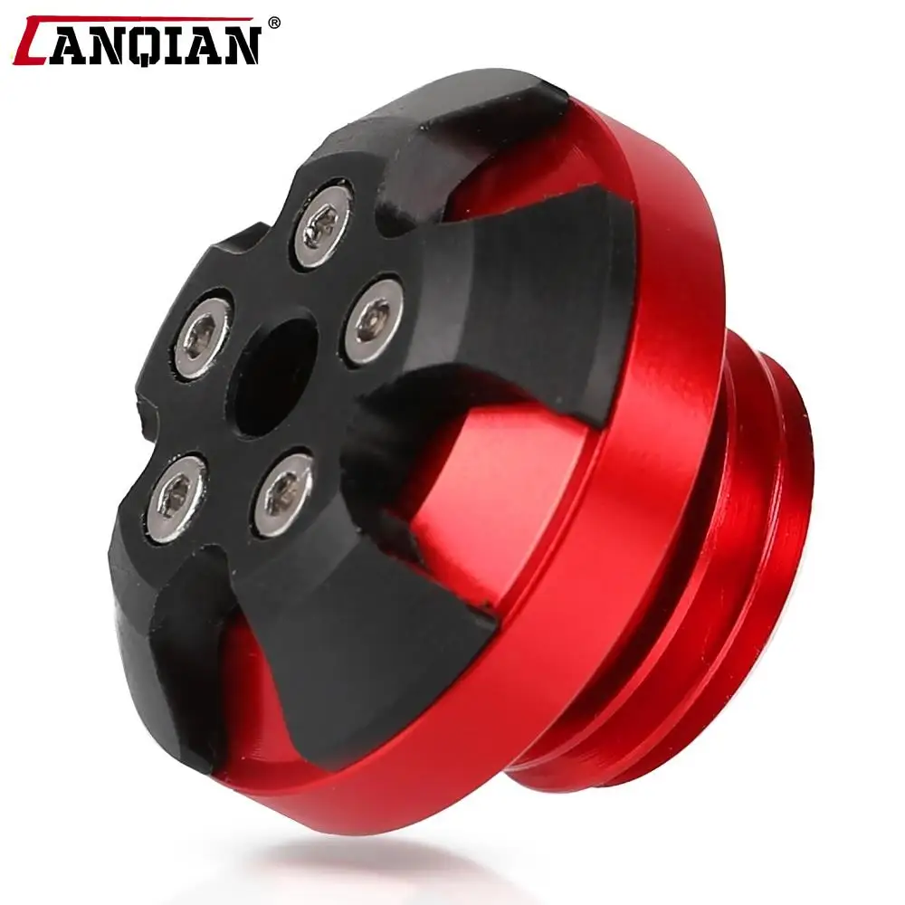 Масляный колпачок двигателя M20*2,5 для мотоцикла Ducati Multistrada 1000 2003-2006 годов выпуска. CNC-обработка, крепление винтами.