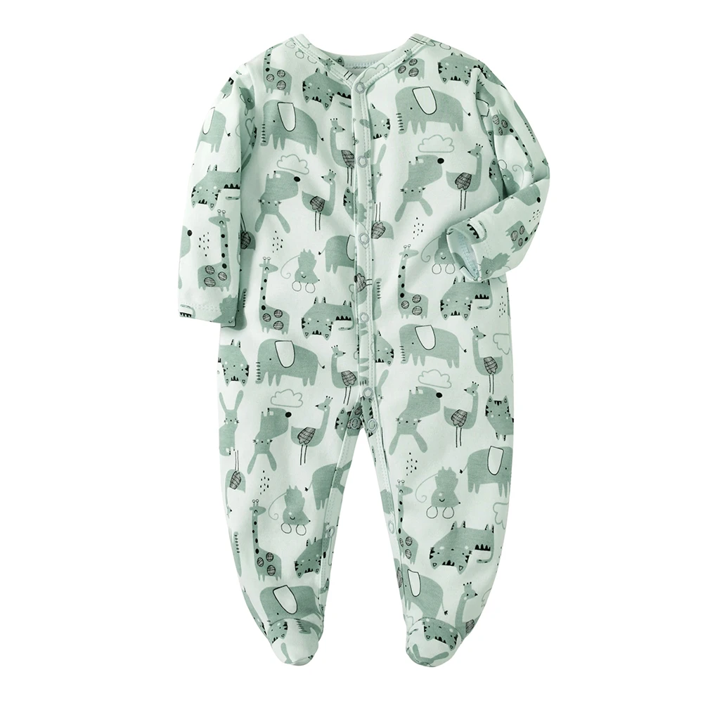

Summer Newborn Infant Baby Boys Girls Romper Playsuit Overalls Cotton Long Sleeve Baby Jumpsuit Newborn Clothes