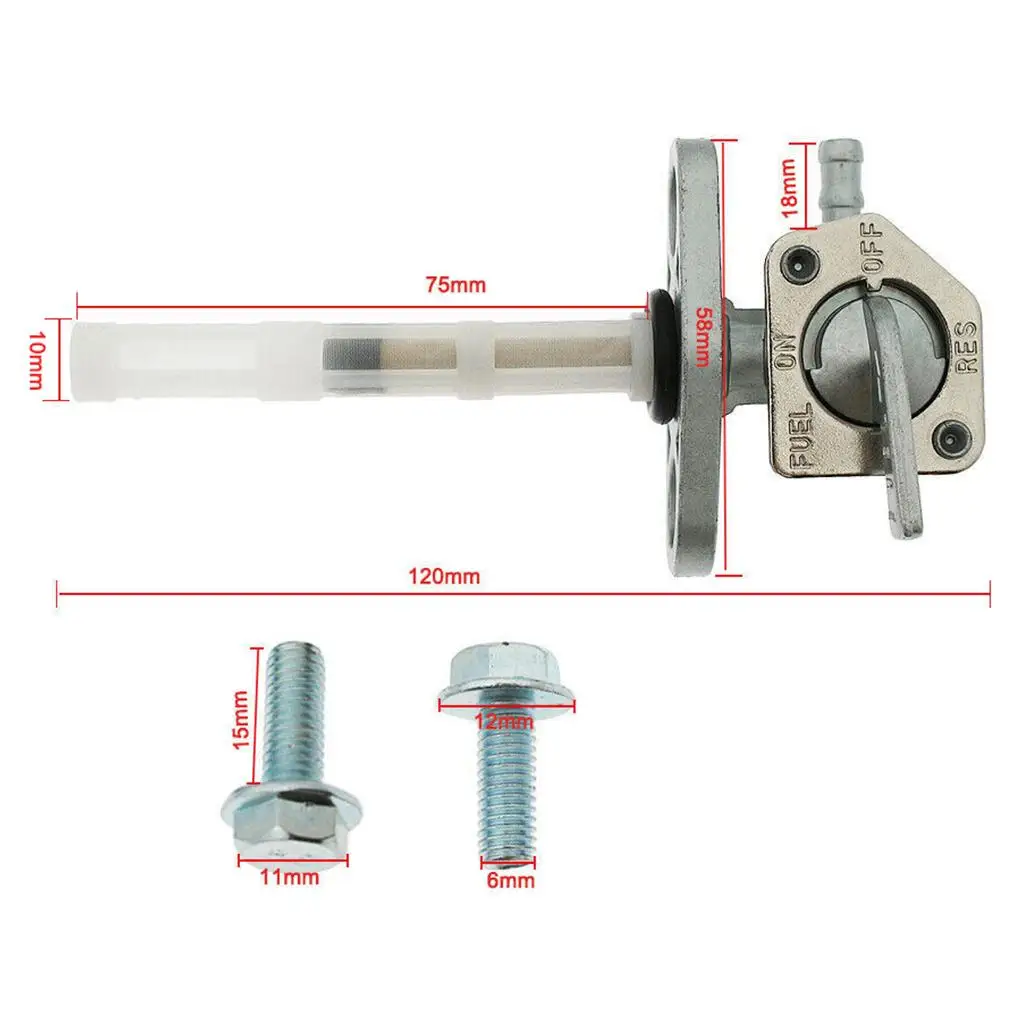 Топливный кран 16950-Gcf-671 подходит для Honda XR50R 16950Gcf671 16950-Gel-701