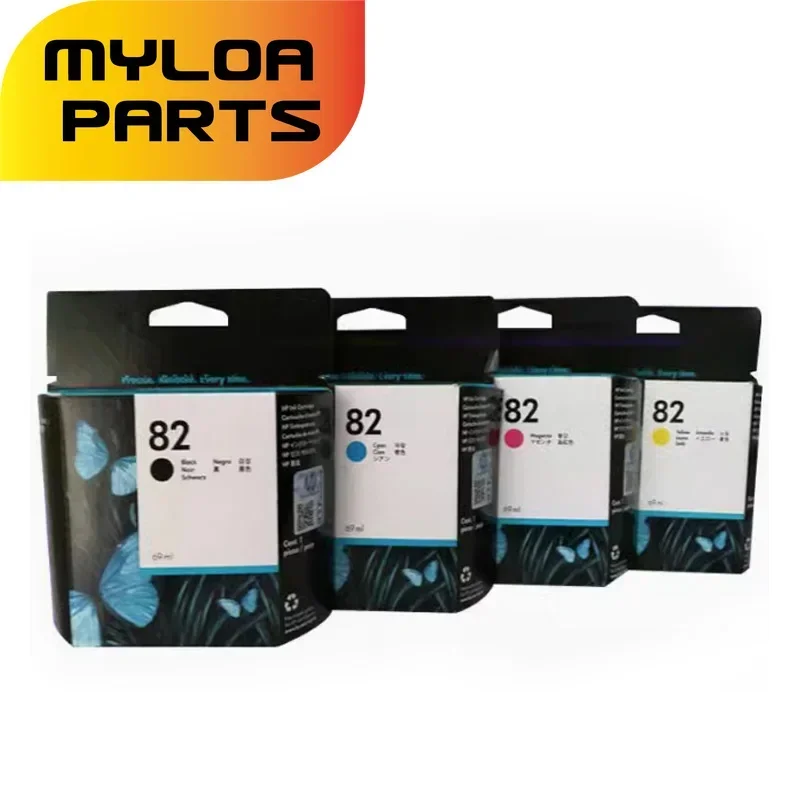 Новый оригинальный картридж 82 10 C4844A CH565A C4911A C4912A C4913A для принтера HP Designjet 500 800 815 820