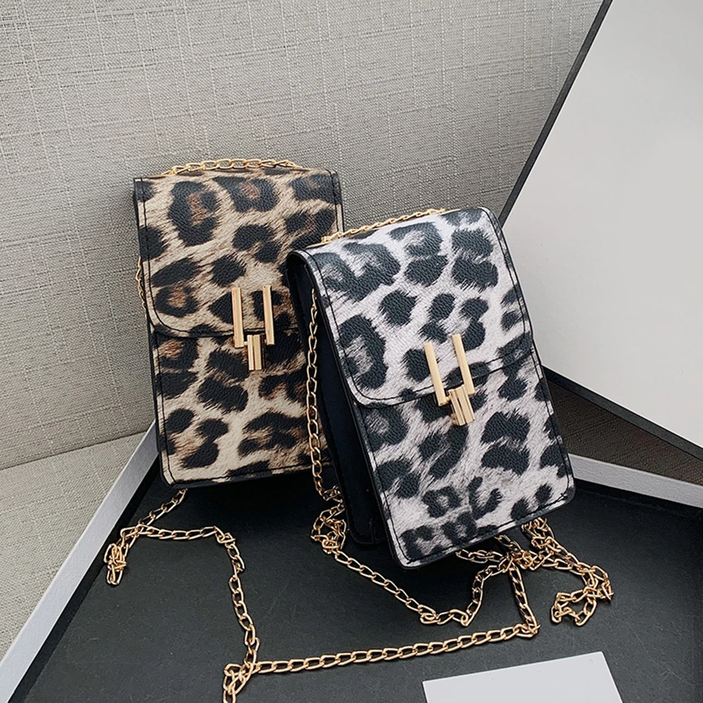 

Retro Animal Pattern Female Small Messenger Bags Fashion PU Leather Crossbody Bags Mobile Phone Pouch Casual Women Shoulder Bags