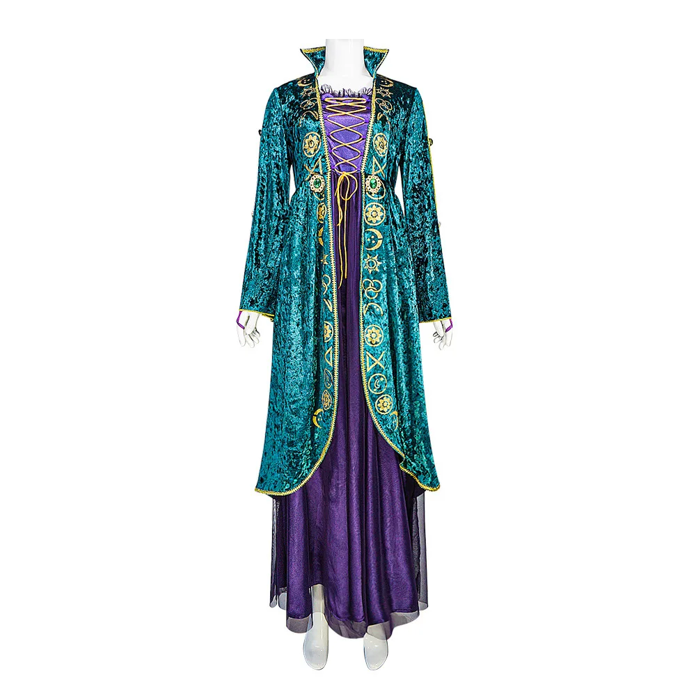 ROLECOS костюмы на Хэллоуин для женщин ведьма карнавальвечерние хокус покус косплей