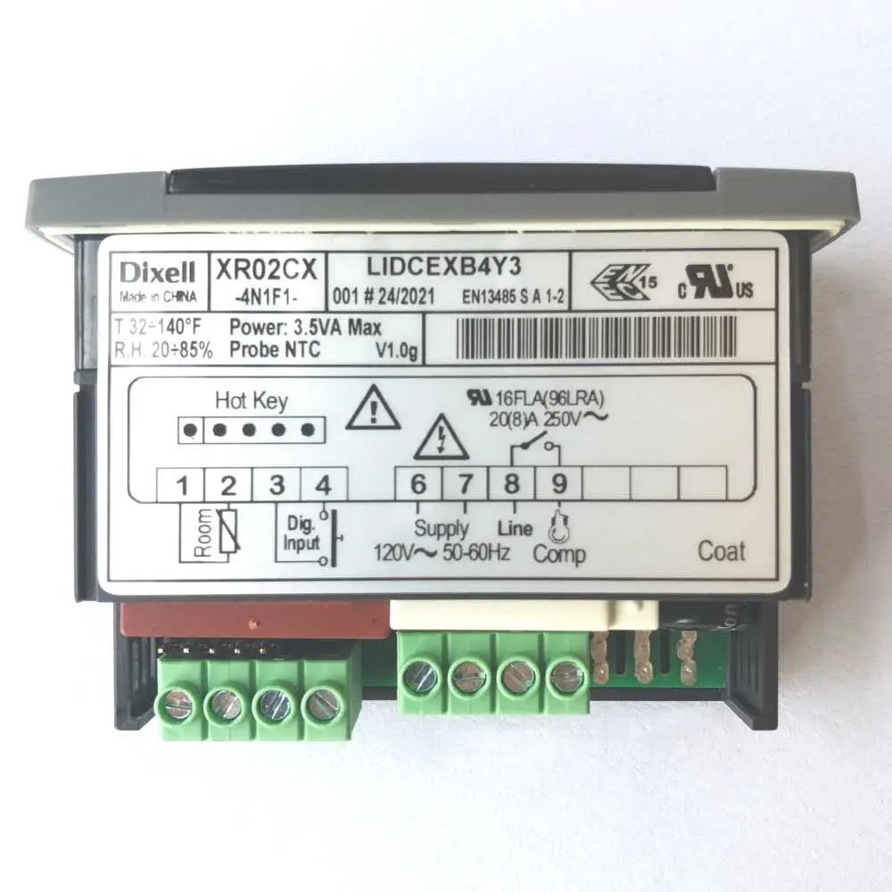 Dixell XR02CX-4N1F1 цифровой термостат панели управления температурой с датчиком