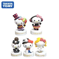anime figure kt cat action figures japanese kawaii my melody christmas gifts collectibles mini children birthday decoration toy