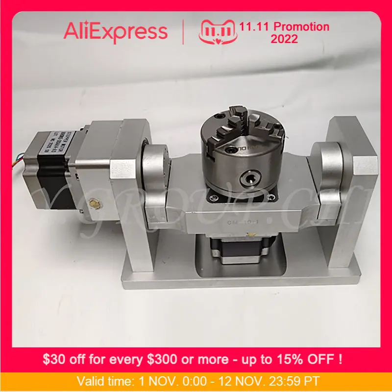 

150mm Center Height Harmonic 4th 5th Axis with Morse Tail Top Live Top CNC Dividing Head 10:1 Harmonic Reducer Harmonic Gearbox