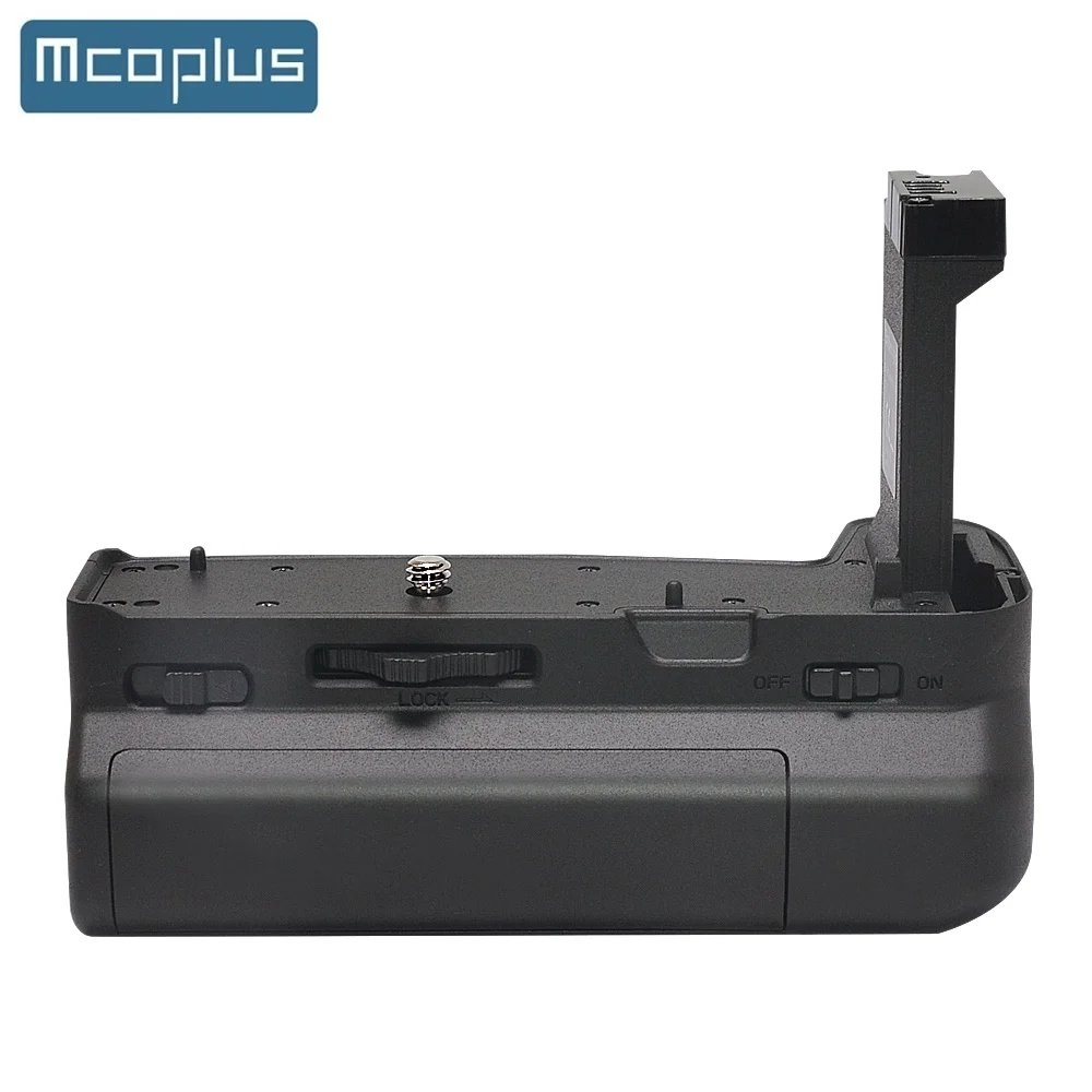 Фото Вертикальный держатель аккумуляторной батареи Mcoplus BG-EOSRP для камеры Canon EOS RP R8 как EG-E1 №4