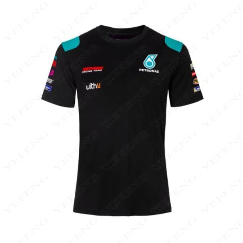 

046 Fans Moto Gp For Yamaha Sepang Petronas Factory Racing Team Motorcycle Superbike T-Shirt Men's Short Quick Dry Breathable