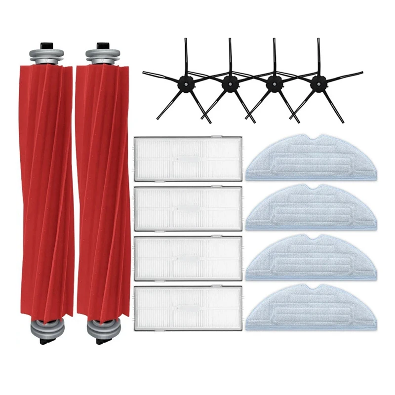 

For Xiaomi Roborock S7 / S70 / S75 / S7max / S7maxv / T7S / G10 / T8 Plus Parts Main Side Brush Mop Rag Hepa Filter Kit
