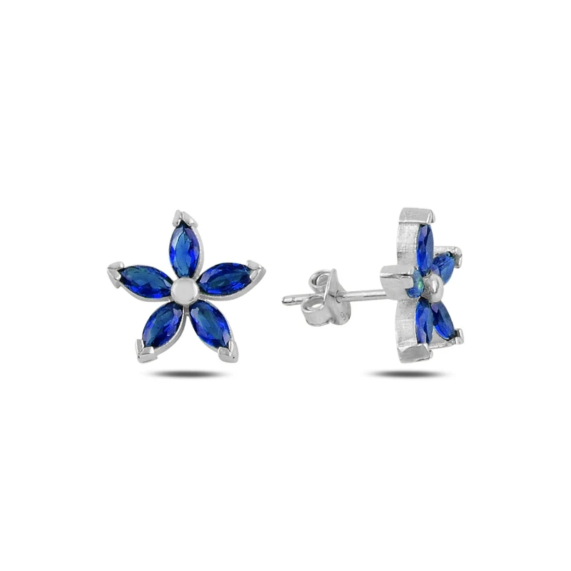 

Серьги из серебра 925 пробы с цирконом