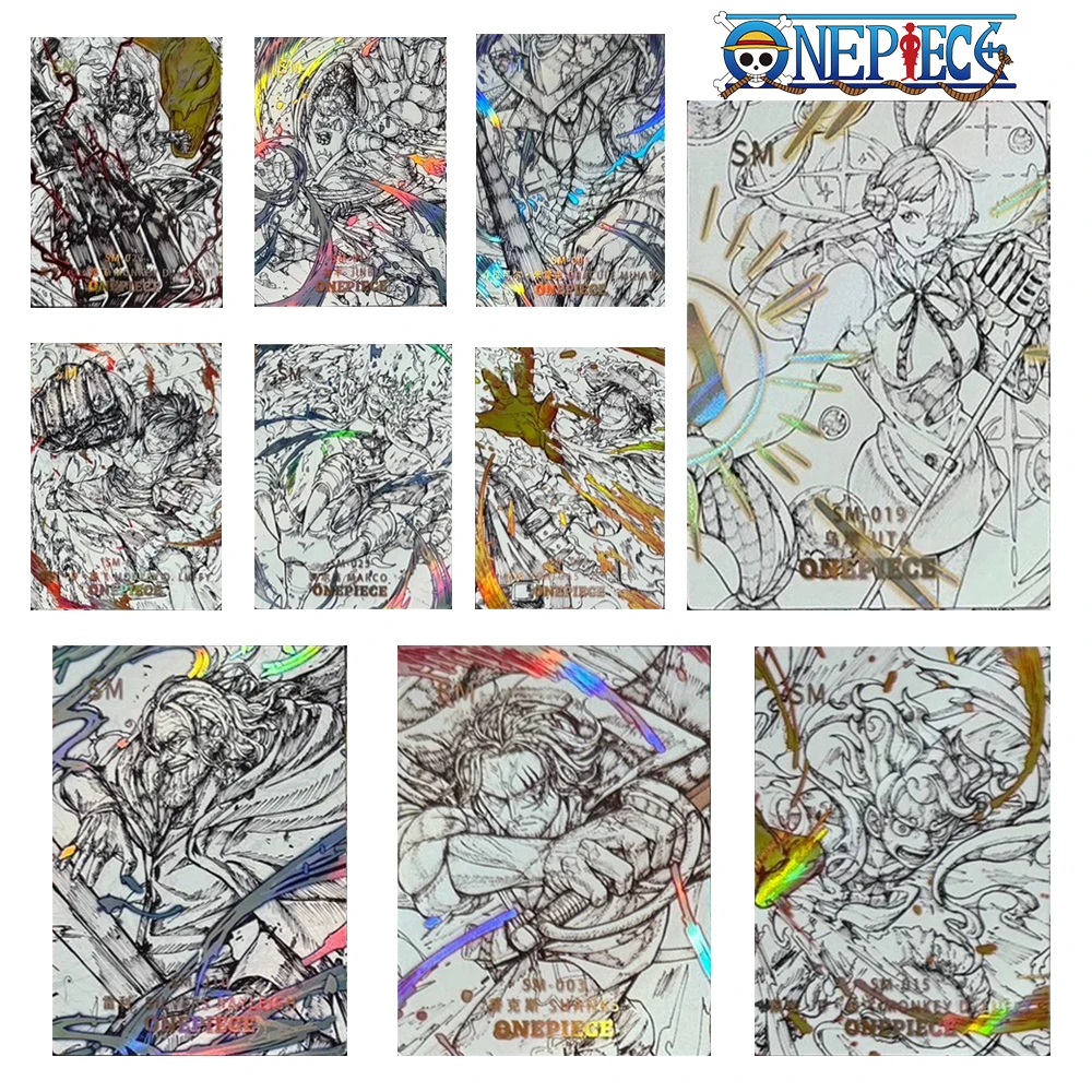 18 шт./набор рефракционные открытки Hancock Ace Sabo Luffy Vivi Robin Yamato