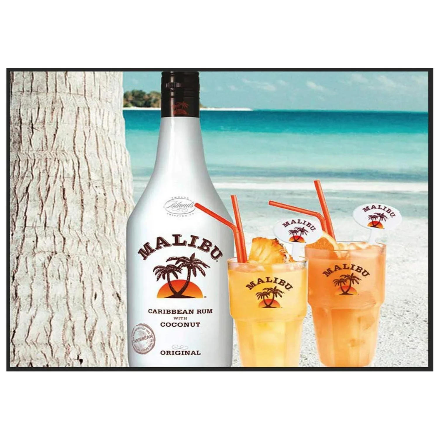 

Винтажный металлический знак Captain Morgan Havana