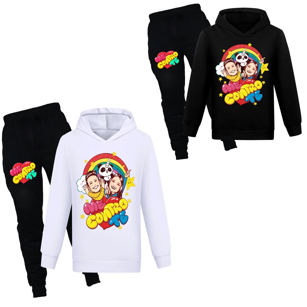 Осенне-зимний пуловер me-антиквариат и длинные брюки костюм из двух предметов для