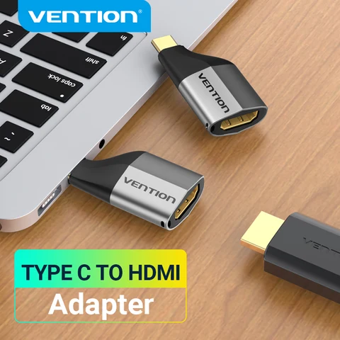 Конвертер USB-C на HDMI 2.0 Vention 4K