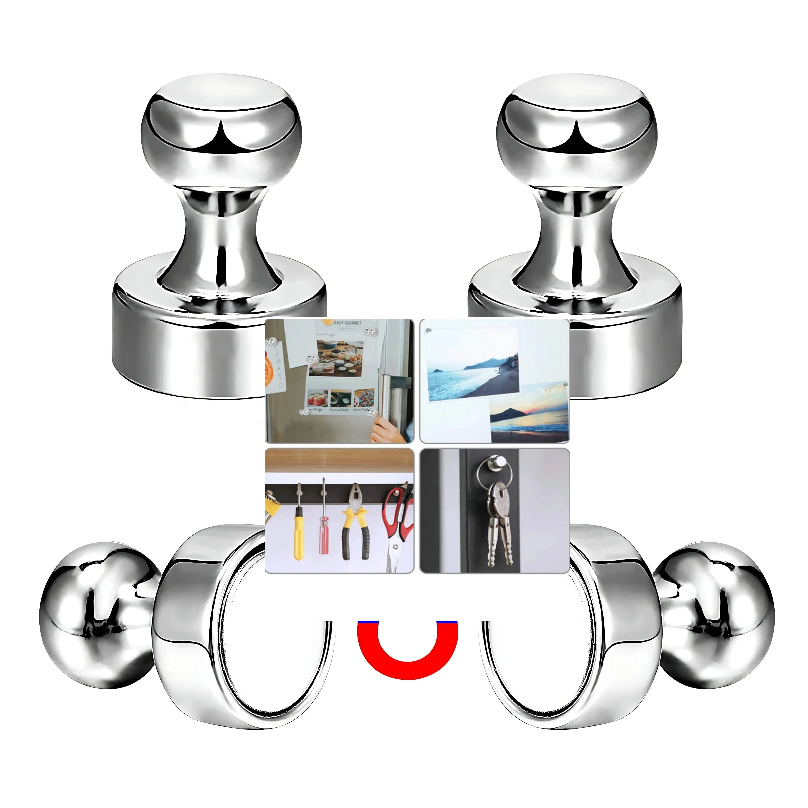 SanMao Pin Магнитный диод неодимовый присоска металлический дисковый зажим для