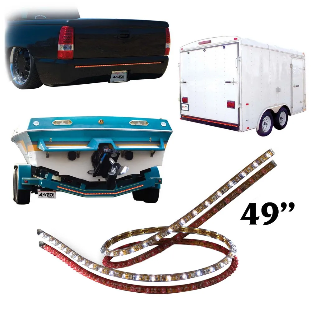

ANZO USA 531051 LED TAILGATE BAR LED FLEX TAILGATE BAR, 49IN 5 FUNCTION