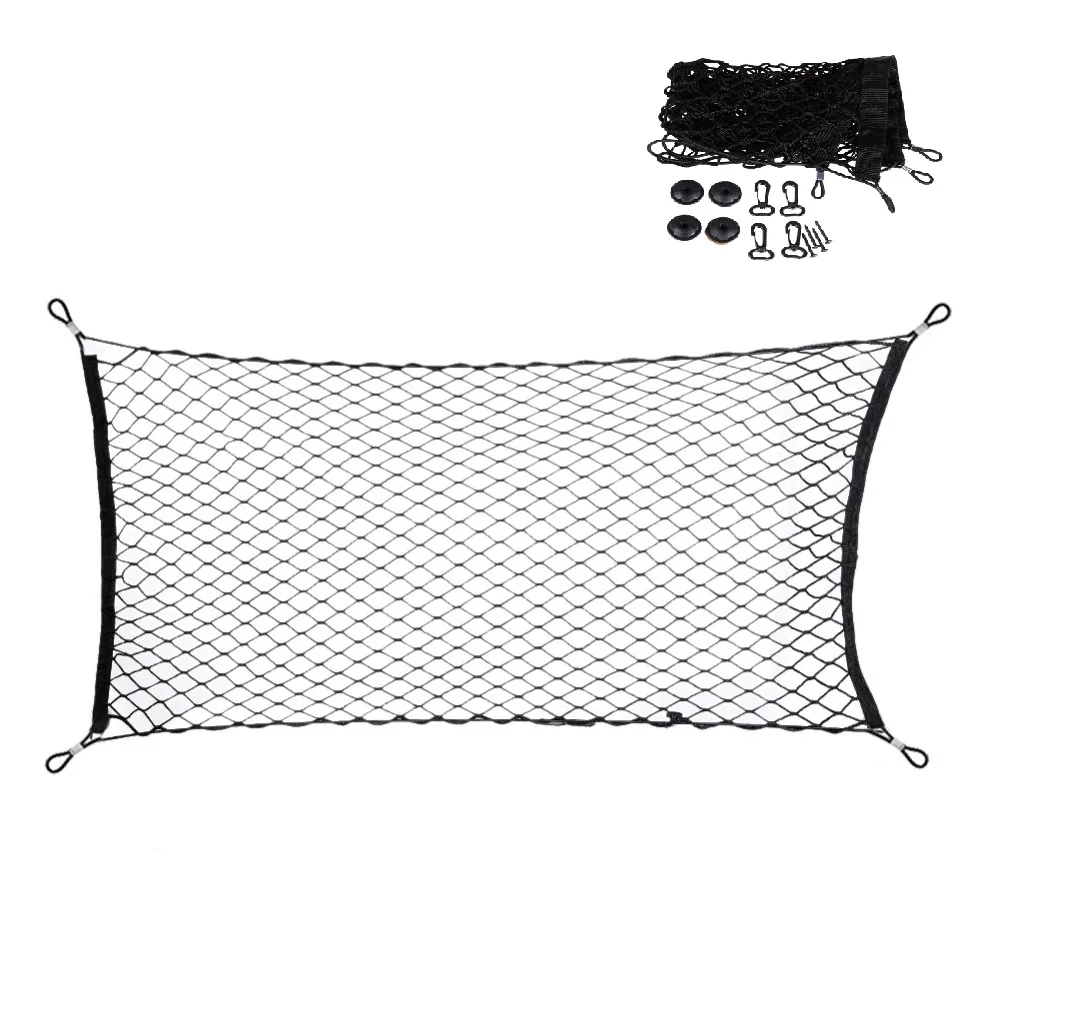 

Универсальная автомобильная новая нейлоновая эластичная сетка 110x60 см для багажника, органайзер для хранения, карман для автомобиля, подход...