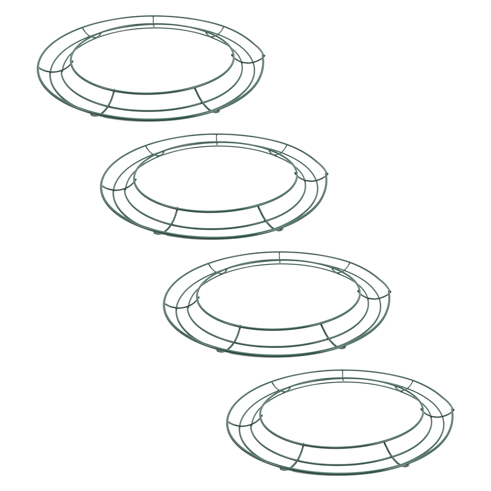 

4pcs DIY Flower Arrangement Racks Flower Iron Frame Flower Wreath Frames