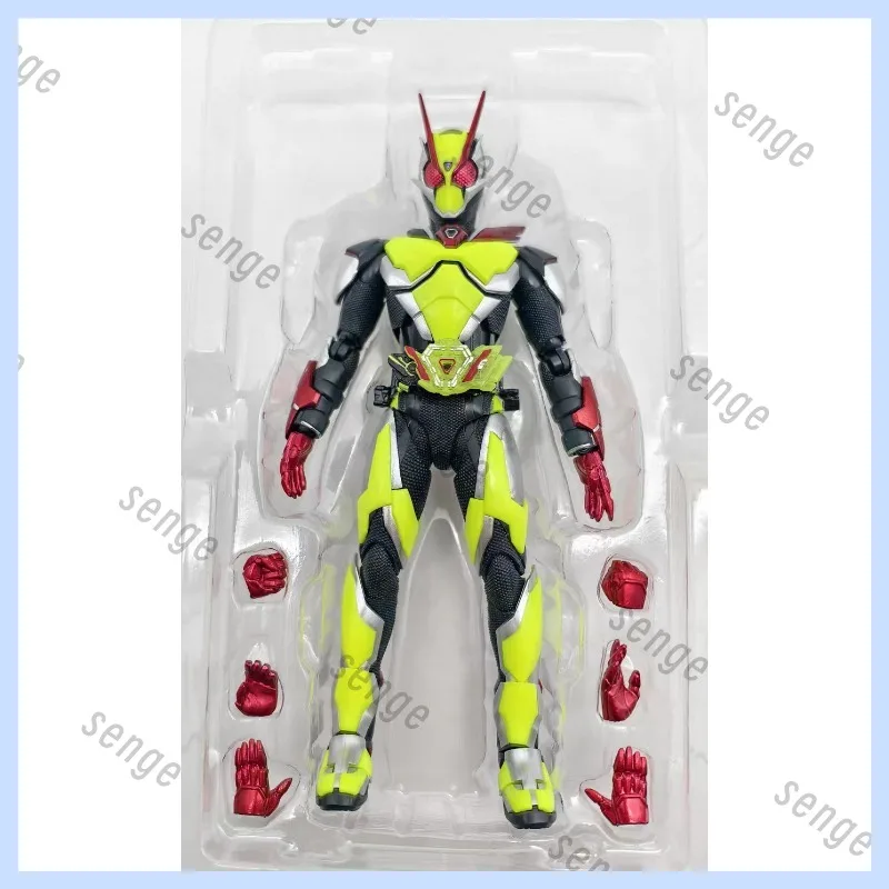 Фото Оригинальный товар: Bandai SHF Sougen Kamen Rider 02 Iz Ver. IS Ver. Коллекционная фигурка Камен Райдер 01 для демонстрации, подарок №2