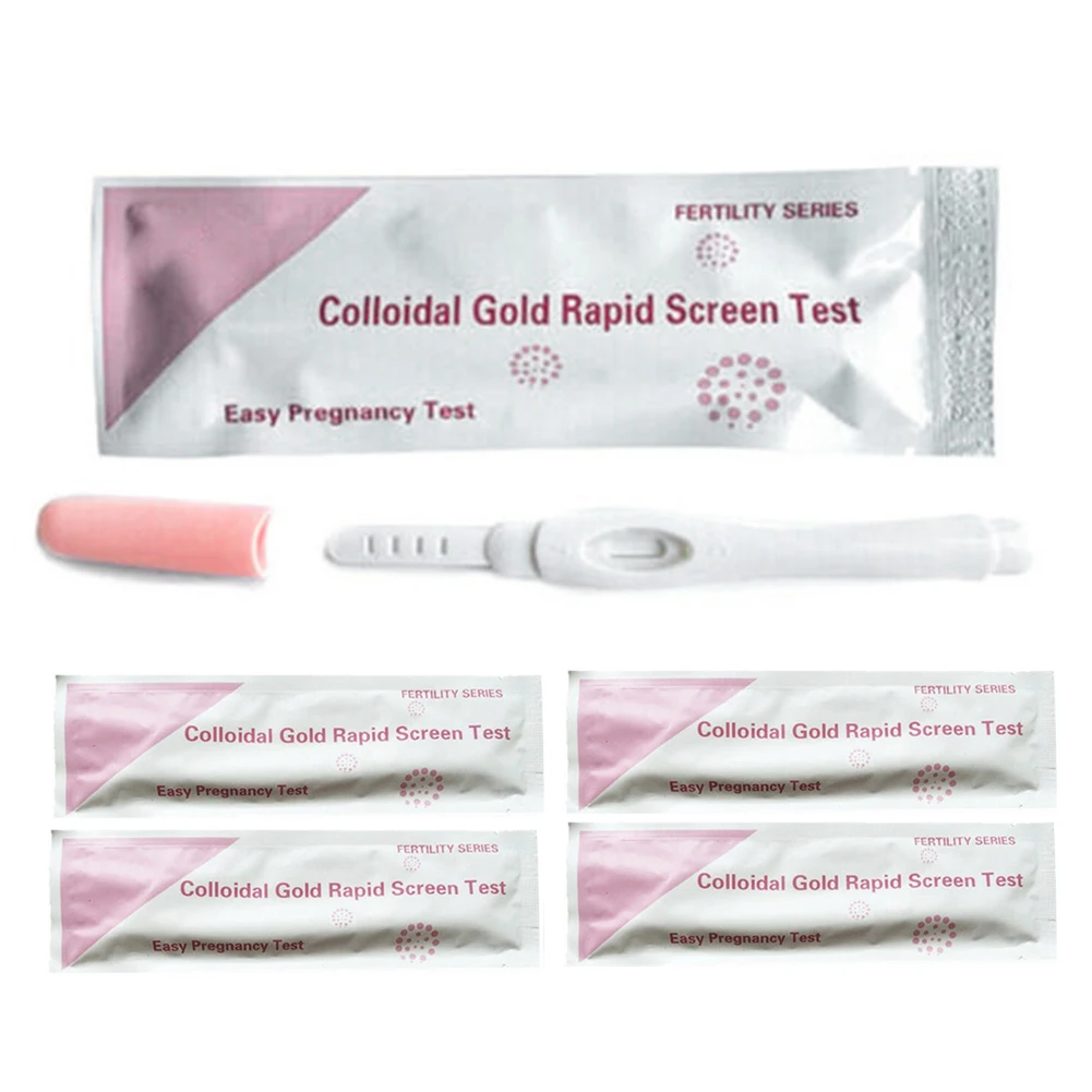 

Wholesale 50pcs/100Pcs HCG Early Pregnancy Urine Testing For Adult Female Women Pregnant Private Early Rapid Pregnancy Test Kits