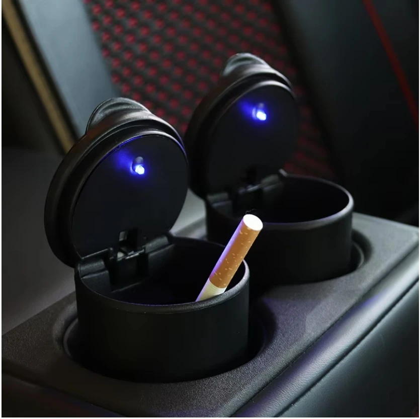 2 шт. автомобильный портативный держатель для пепельницы пластиковая чашка