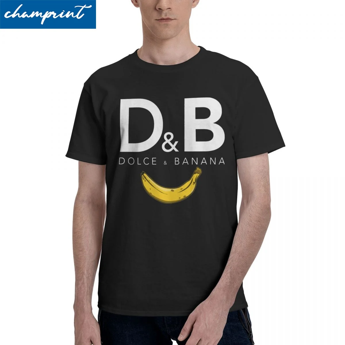 

Dolce And Banana Funny Vegan Design T-Shirts for Men Women Pure Cotton Tees Round Neck Short Sleeve T Shirts Adult Clothing