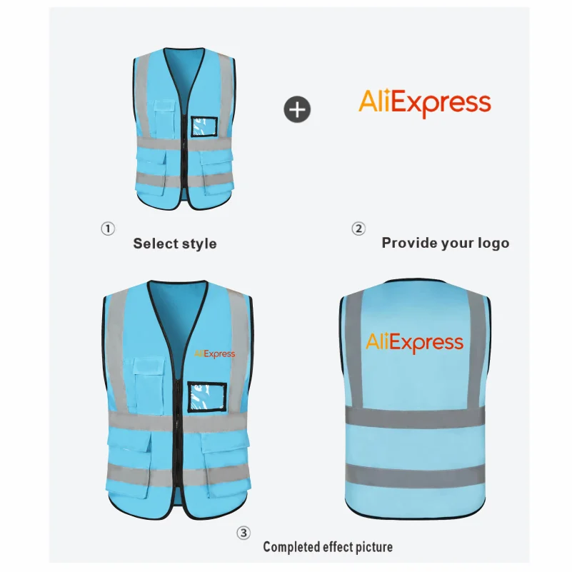 Защитный светоотражающий жилет рабочая одежда мотоциклетный велосипедный