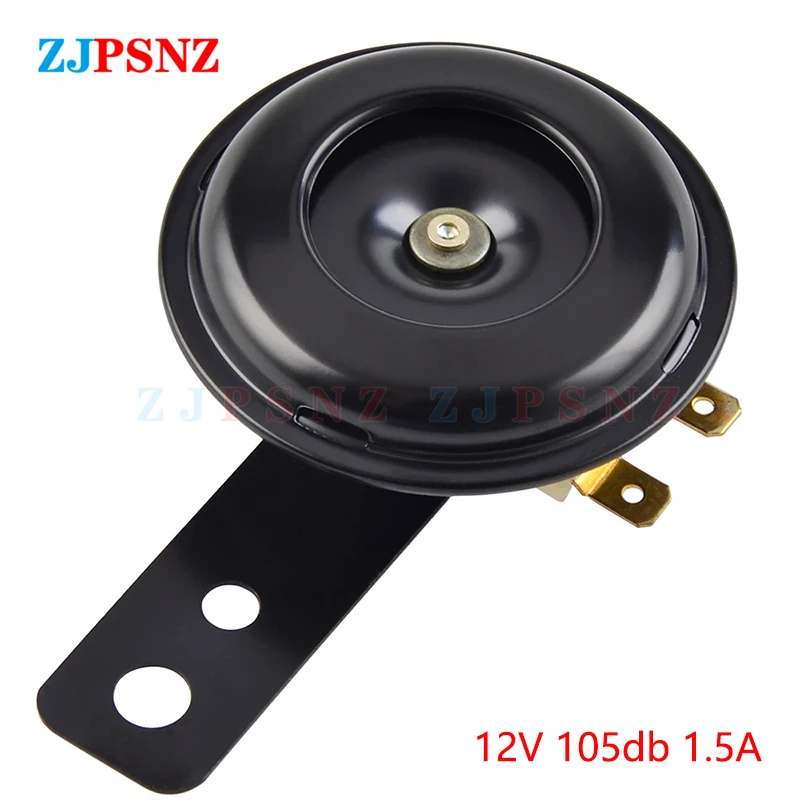 

Универсальный звуковой сигнал для скутера 6 В 12 В 24 В 36 В 48 В 60 В 72 В комплекты электрических звуковых сигналов для мотоцикла 110 дБ водонепроницаемый круглый громкий звуковой сигнал