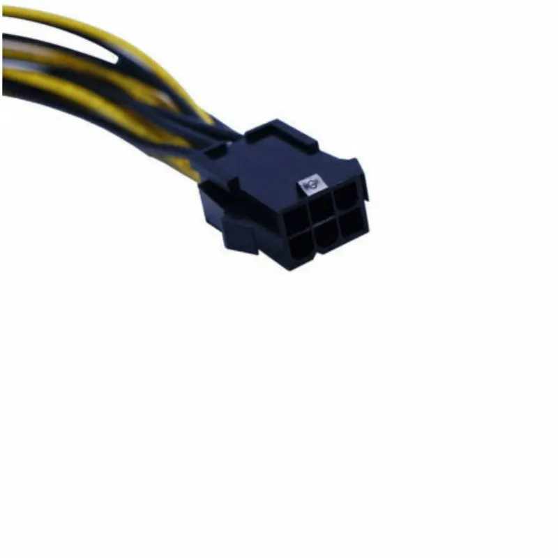 5PCS GPU 6Pin Female To Dual 8 Pin Male PCI-E Adapter Y-Splitter Power Cable Wire