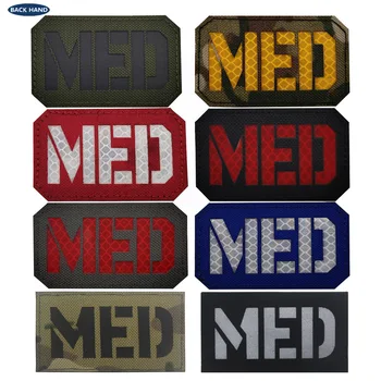 IR Multicam Infrared MED Medical MEDIC Patch Camo CP EMS EMT Tactical Hook Loop Badge Blood Type Rescue Nurse Doctor Appliques 1