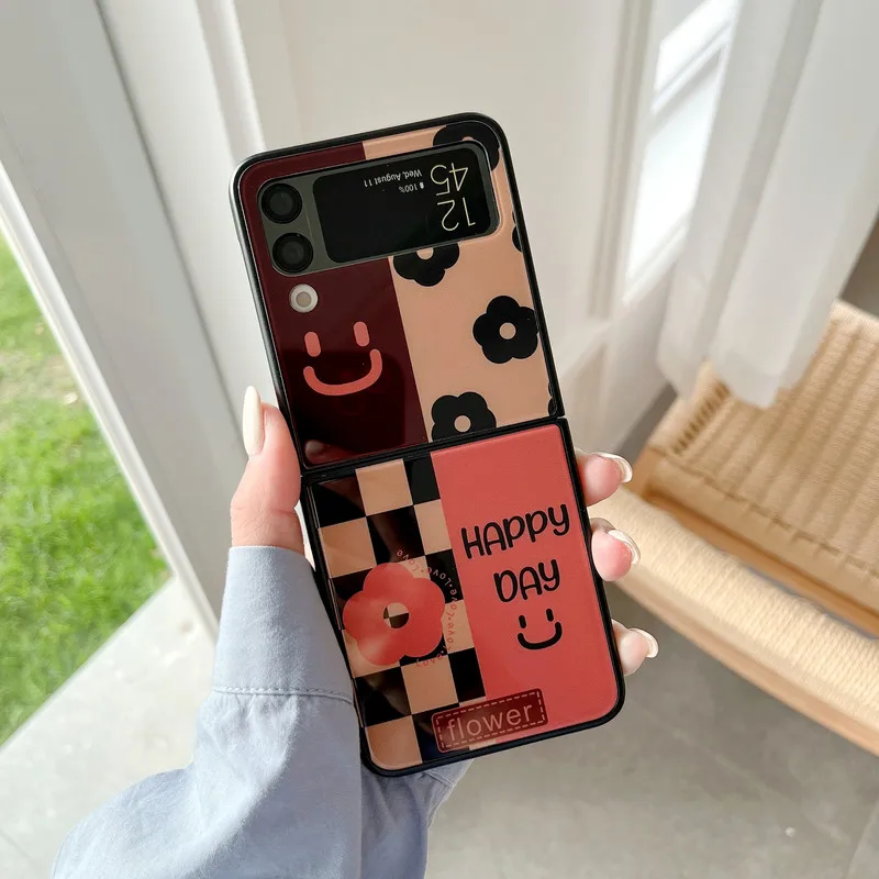 

Cute Cartoon Case for Samsung Galaxy Z FLIP 3 Protection Cover Galaxy ZFLIP3 Soft Silicone TPU Cases