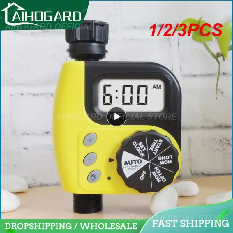 

1/2/3 шт., таймер для полива сада, 2 разъема