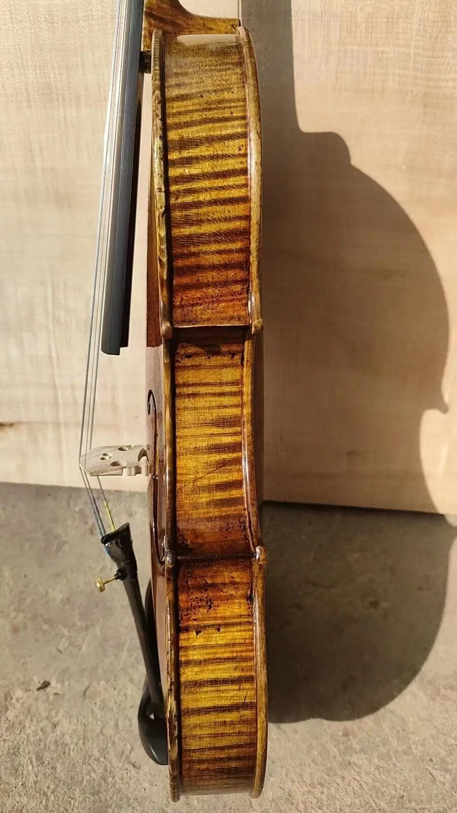 4/4 violin Guarneri model European flamed maple back spruce top Professional