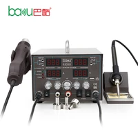 multifunctional baku 3in 1 original smd digital hot air rework desoldering soldering station for wholesales ba 8305d