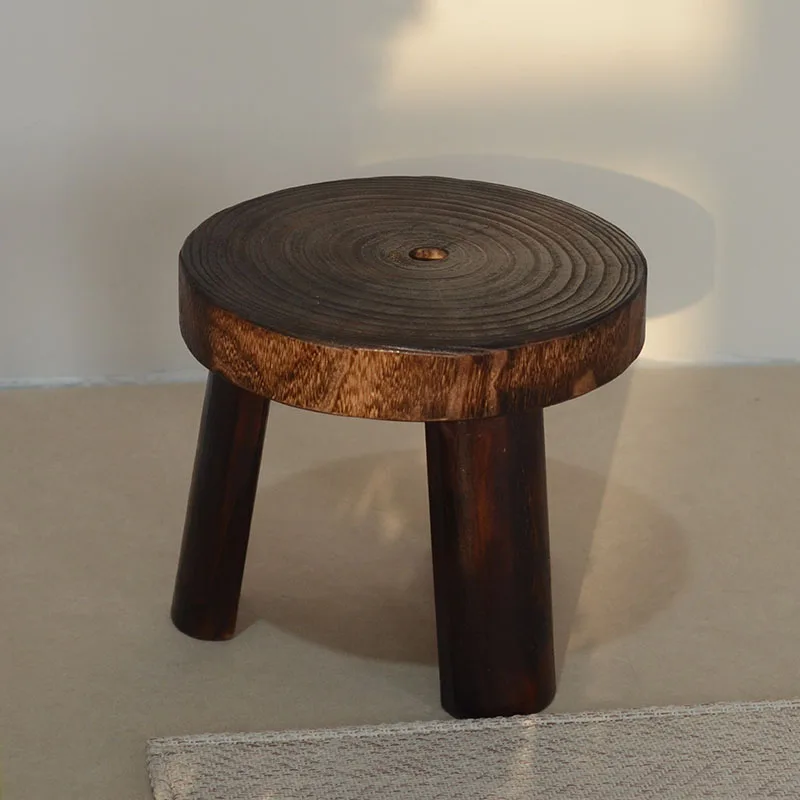 Съемные стулья из массива дерева с низкой подставкой для ног