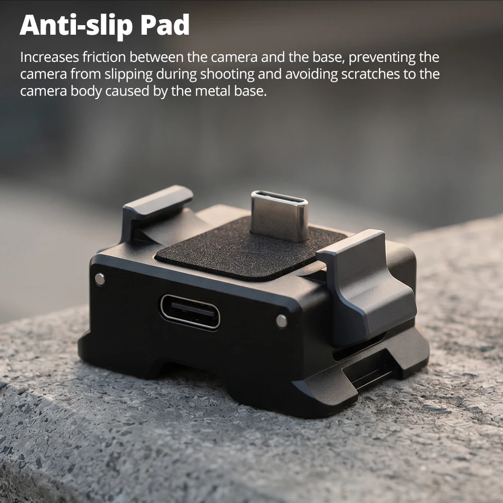 Фото Адаптер для зарядки Ambiful DP04 USB, портативный аксессуар для ручного стабилизатора камеры DJI Osmo Pocket 3/4 №1