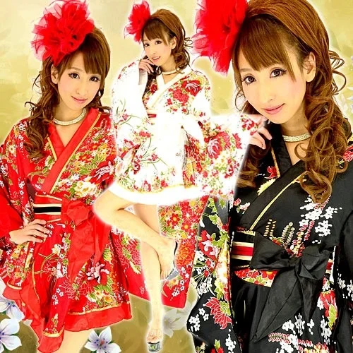 

Women Gentleman's Formal Bathrobe Nightgown Long Improved Traditional Kimono Cosplay Animation Photo Performance Home Clothing