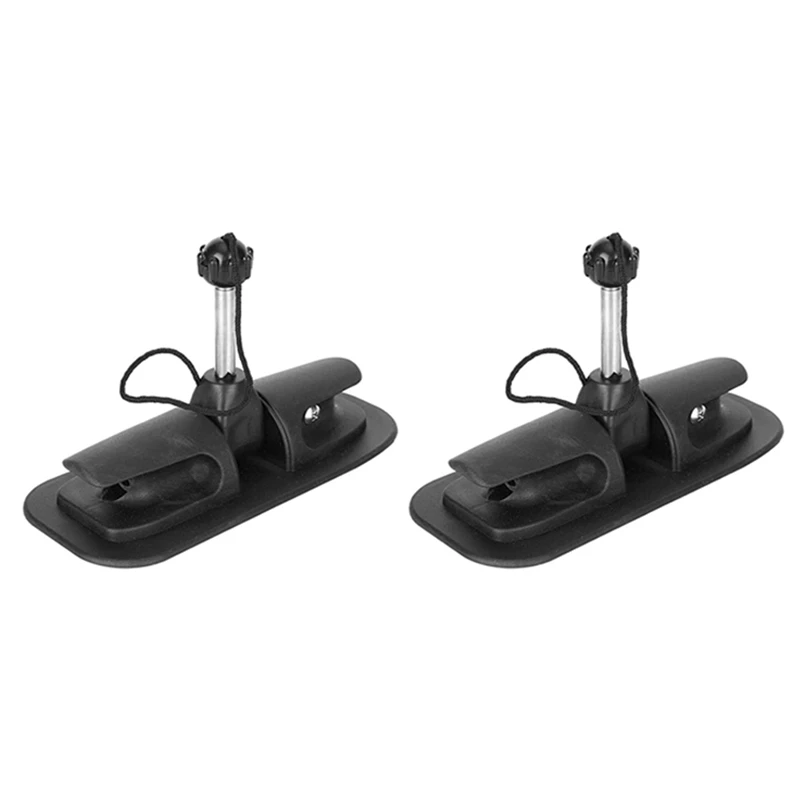 

New-Kayak Paddle Lock,2PCS Kayak Paddle Lock Holder Inflatable Boat Oar Lock Patch For Canoes Rafts Dinghy Accessories